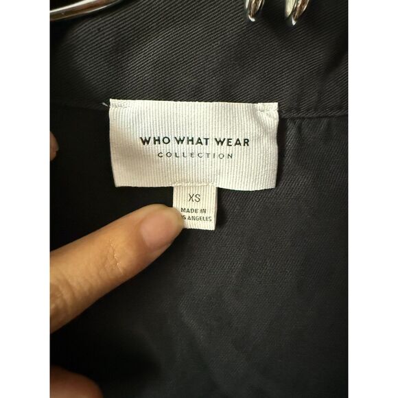WhoWhatWear jumpsuit black xs - Picture 5 of 6